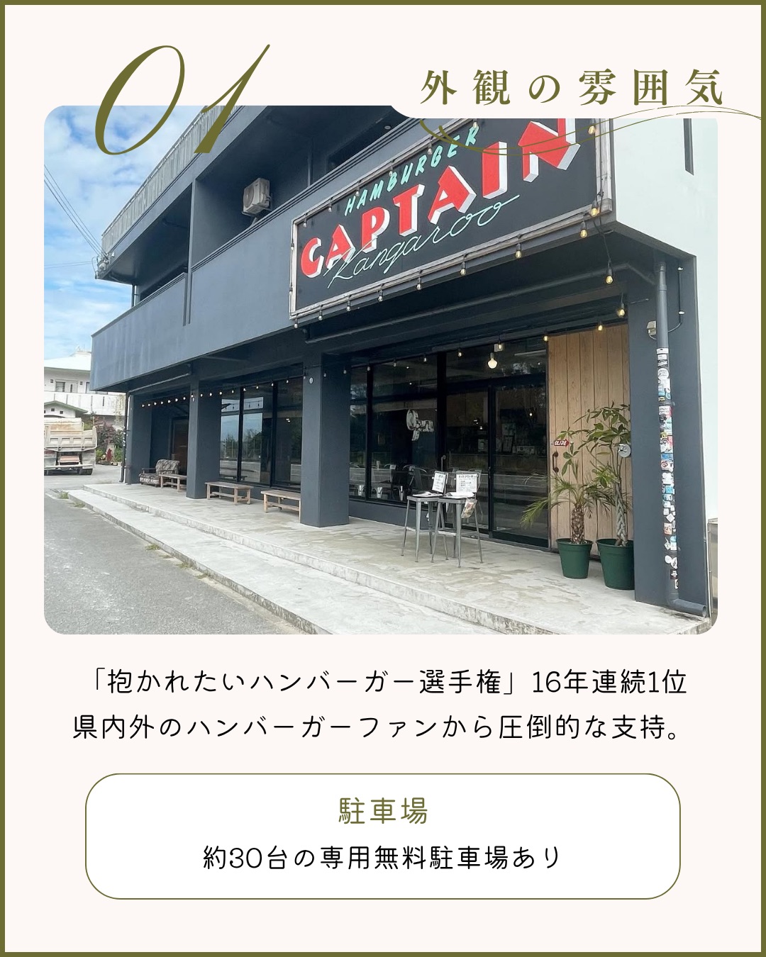 キャプテンカンガルー 外観