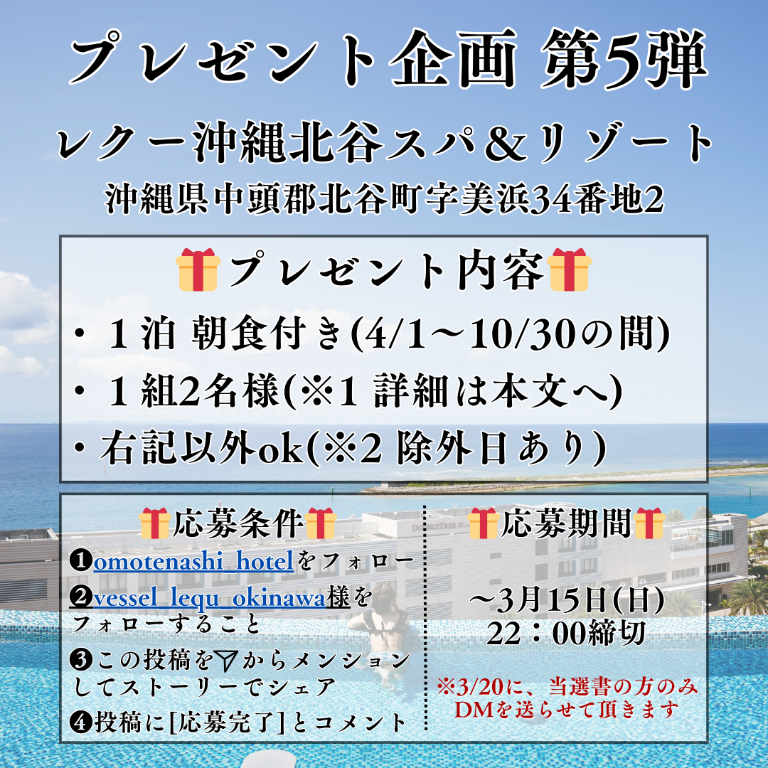 プレゼント内容・応募条件